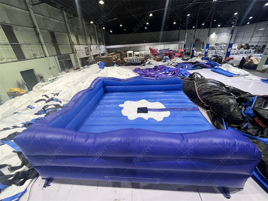Simulador de surf inflável comercial para parques de diversões e eventos