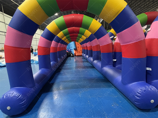 Túnel de Spray de Água Inflável 32,8ft para Eventos de Verão