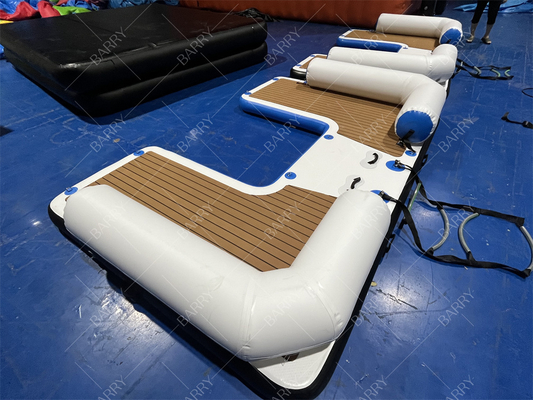 Cais Flutuante Inflável Personalizável para Passeios de Barco e Yoga