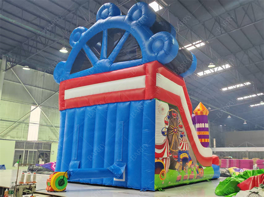 Escorregador inflável Roda-Gigante Tema Coringa 6x4M Cor Personalizada