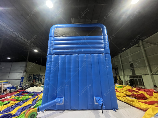 Parque de diversões Jardim ao ar livre Big Kid Slides de água duplos infláveis para adolescentes pátio traseiro