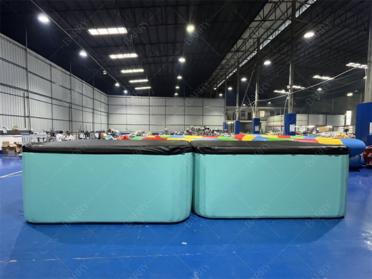 Commercial Custom Color Pvc Dwf Kids Pool With Cover Inflatable Pool Drop Stitch Fabric Swimming Pool Aquário