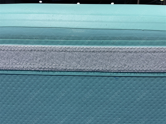 Commercial Custom Color Pvc Dwf Kids Pool With Cover Inflatable Pool Drop Stitch Fabric Swimming Pool Aquário