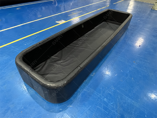 Piscina Retangular Inflável Drop Stitch Múltipla Tecnologia de Ar Piscina Inflável Externa Personalização