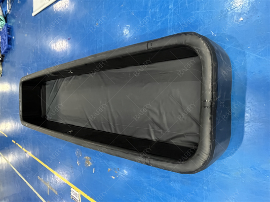 Piscina Retangular Inflável Drop Stitch Múltipla Tecnologia de Ar Piscina Inflável Externa Personalização