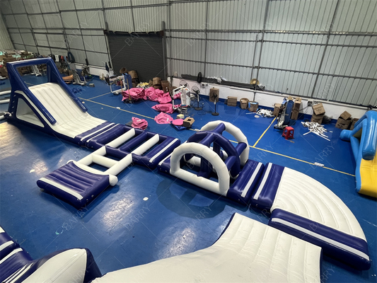 Parque Aquático Inflável de Design de Moda Parque Aquático Flutuante Inflável Negócios Verão Aqua Park