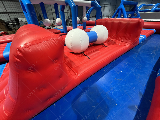 0.9mm PVC Flutuante Parque Aquático Inflável Lago Inflável Jogos Aquáticos Inflável Parque Aquático Para O Mar