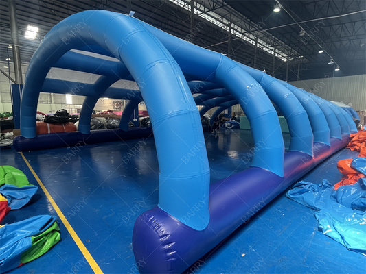 Evento Comercial Tenda de teto de cúpula de PVC Lavar carro abrigo Tenda inflável Cobertura Para a piscina de estrutura de metal