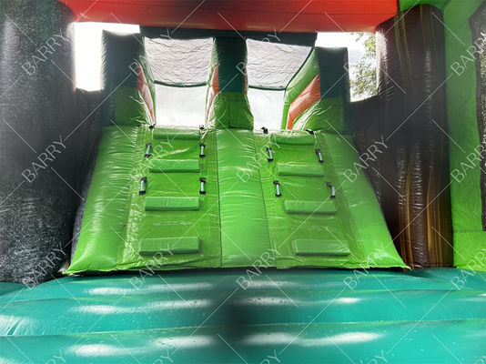 Dinossauro T-Rex Deslizamento de água inflável Casa de salto combo Salto de castelo inflável