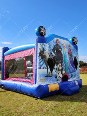 Commercial Grade Inflatable Frozen Jumping Castle Frozen Bounce House Inflatable Bouncer para aluguel
