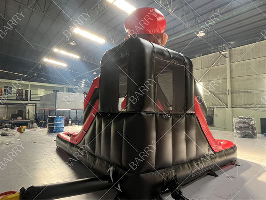 Escorregador de água inflável com tema comercial Super Mario Bros com piscina para venda ou aluguel para festas em promoção