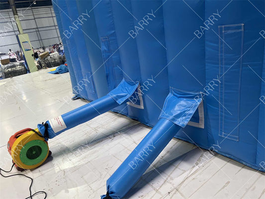 Escorrega insuflável comercial para crianças e adultos para o Natal