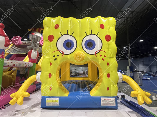 Cartoon Castelo Inflavel de PVC Fun Bounce House Para Parques Temáticos Ou Festas