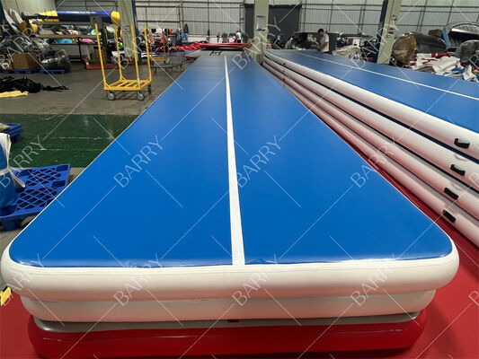 Air Mat Tumble Track Ginástica inflável Tumbling Mat 6.6ft 10ft 13ft 16ft 20ft 23ft 26ft Trem Mats 4/8 polegadas