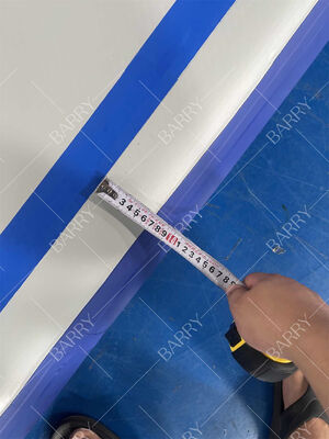 Drop Stitch PVC Fitness Ginástica Colchão Air Track Mat inflável para treinamento ao ar livre