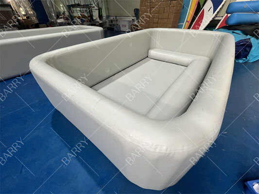 Piscina Inflável Grande Portátil Personalizada Comercial para Exterior, Tecido Drop Stitch DWF, Piscina para Crianças