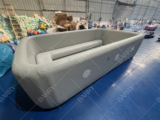 Piscina Inflável Grande Portátil Personalizada Comercial para Exterior, Tecido Drop Stitch DWF, Piscina para Crianças
