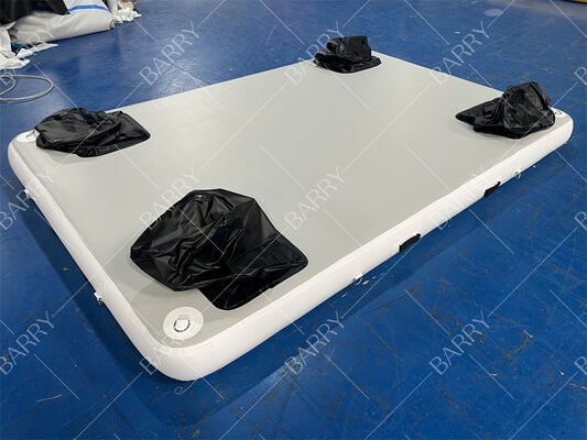 3x2x0.2m Floating Floating Water Jet Ski Dock Floats Platform With Ladder (Plataforma flutuante com escada)