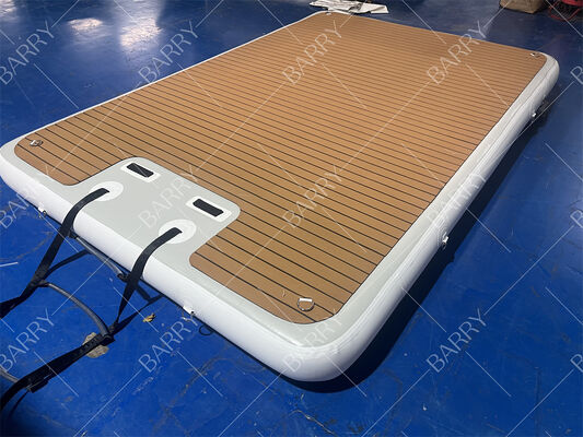 3x2x0.2m Floating Floating Water Jet Ski Dock Floats Platform With Ladder (Plataforma flutuante com escada)