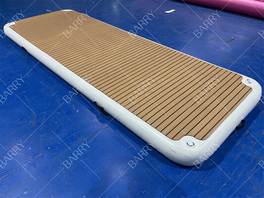 Estação de atracação de estacionamento de embarcações inflável Dock inflável para jet ski/iate/barco