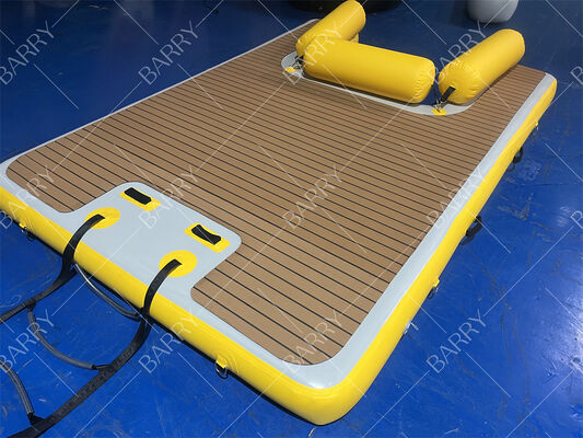 Drop Stitch Material Inflavel Floating Jet Ski Dock Inflaveis Custom Jetski & Seabob Docks