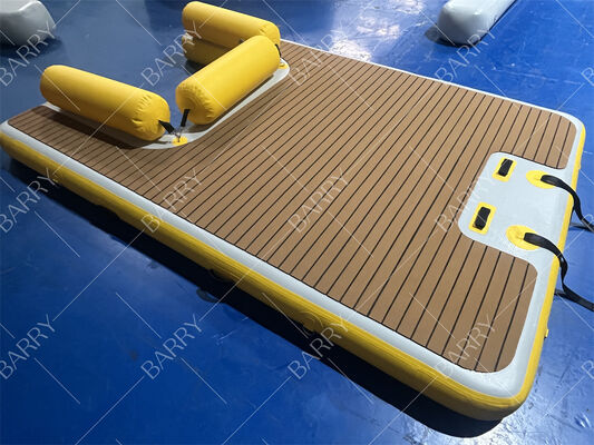 Drop Stitch Material Inflavel Floating Jet Ski Dock Inflaveis Custom Jetski & Seabob Docks
