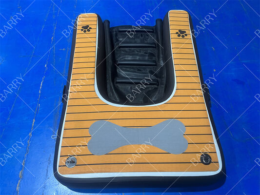 Rampa para cães flutuante pequena para esportes aquáticos, degrau para piscina, prancha para cães