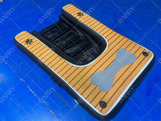 Rampa para cães flutuante pequena para esportes aquáticos, degrau para piscina, prancha para cães