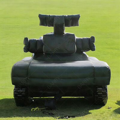 8.8m Tanque Militar Inflável Modelo Decor de Eventos ao Ar Livre Tanque Leve Táctico Decoy