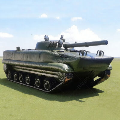 Tanque de Batalha Principal Feito Sob Medida Veículo Blindado Anfíbio Inflável Decoy
