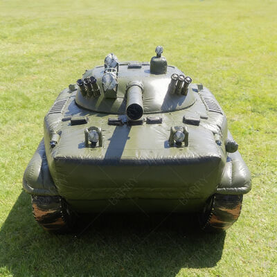 Tanque de Batalha Principal Feito Sob Medida Veículo Blindado Anfíbio Inflável Decoy