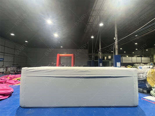 Fibra DWF inflável piscina inflável para crianças com tampa