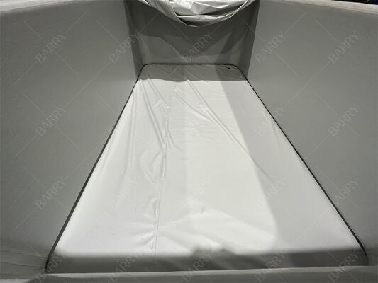 Fibra DWF inflável piscina inflável para crianças com tampa