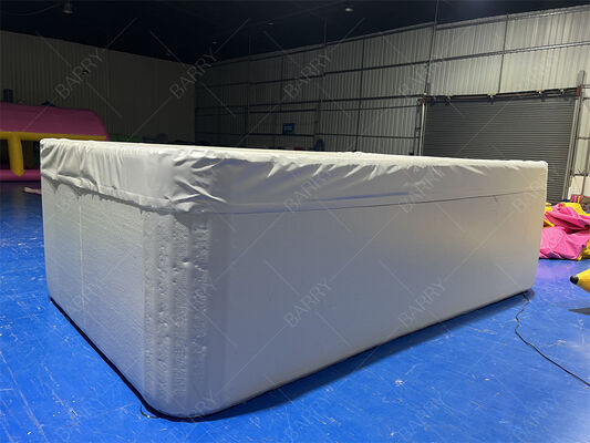 Fibra DWF inflável piscina inflável para crianças com tampa