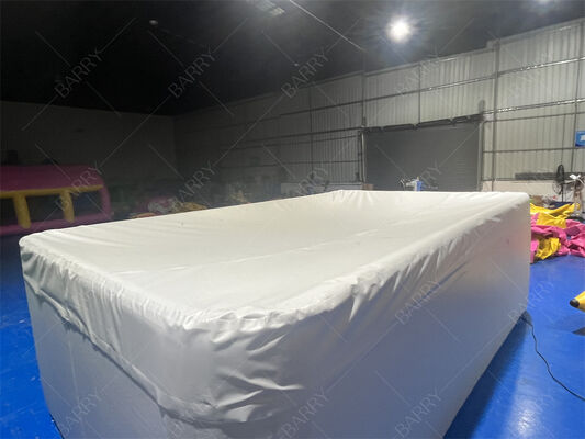 Fibra DWF inflável piscina inflável para crianças com tampa