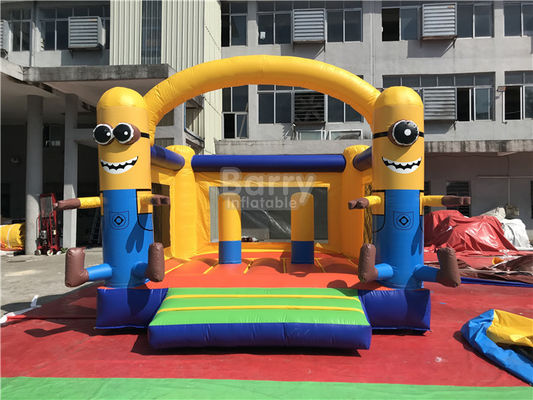 Casa inflável comercial para o afastamento, trampolim inflável do salto dos sequazes do leão-de-chácara