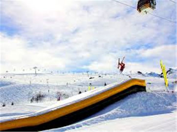 Bolsa a ar inflável grande exterior feita sob encomenda do salto com a rampa para o esqui ou o conluio da bicicleta de Bmx ou o FMX