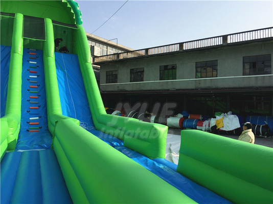 Linha inflável alta do fecho de correr do jogo inflável comercial dos esportes do equipamento do campo de jogos para crianças e adulto