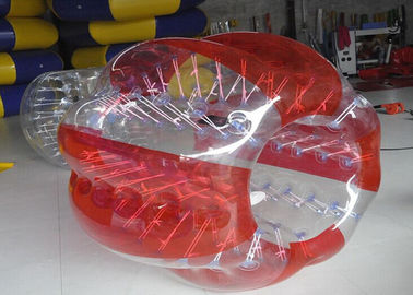 Fogo personalizado - os brinquedos infláveis exteriores resistentes andam na bola plástica da bolha