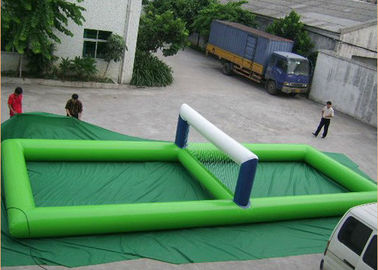 Brinquedos infláveis portáteis da água, corte de voleibol inflável gigante para a água
