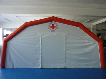 Barraca médica inflável de encerado do PVC do Portable 0.65mm para o hospital, EN71 - 2 - 3
