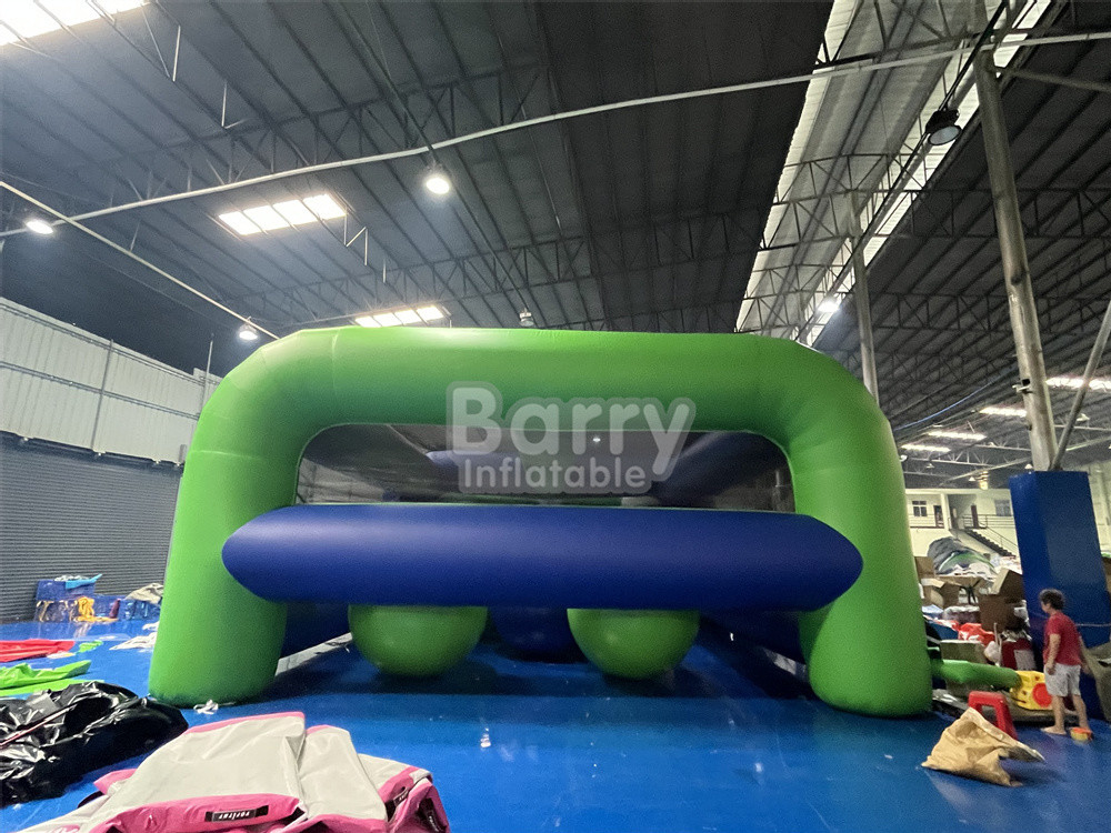 Jogo de desporto ao ar livre 5 quilómetros barreira inflável 5k corrida obstáculo curso bolas grandes para evento comercial