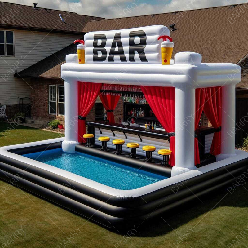 Piscina inflável exterior Para bar brinquedos aquáticos Piscina exterior jardim pub Pvc piscina inflável