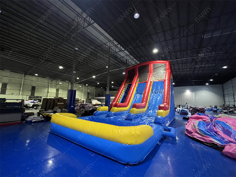 10.5x5.4x6.6m comercial de duas pistas gigante balão de água inflável saltador de salto lua salto de água para piscina para adultos