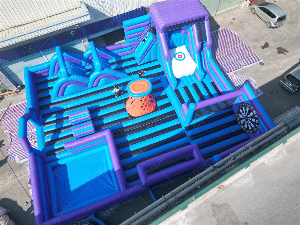 Parque de Jogos Comercial de Área Livre Bounce House Parque temático inflável para adultos Crianças