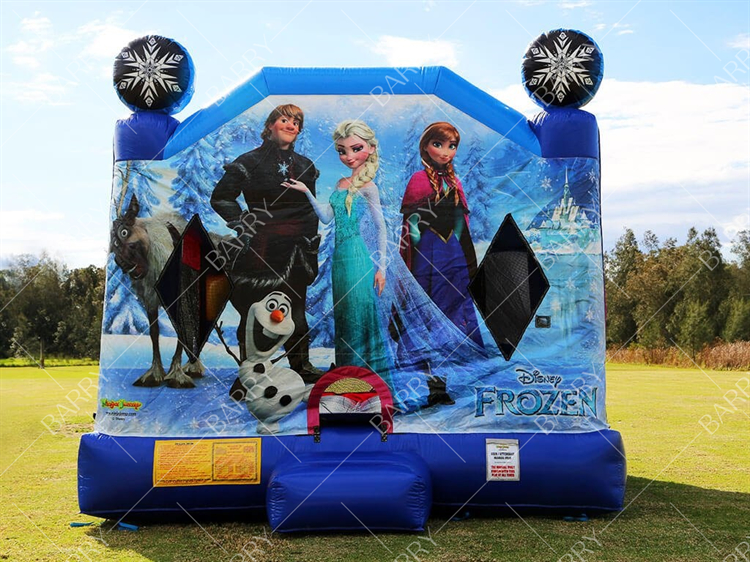 Commercial Grade Inflatable Frozen Jumping Castle Frozen Bounce House Inflatable Bouncer para aluguel