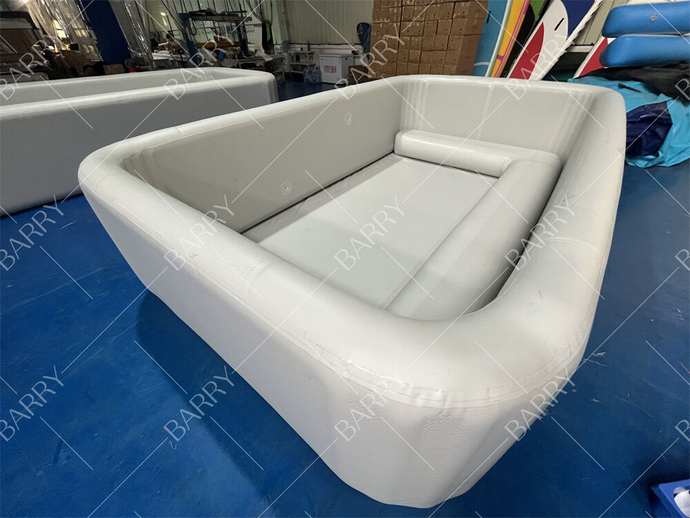 Piscina Inflável Grande Portátil Personalizada Comercial para Exterior, Tecido Drop Stitch DWF, Piscina para Crianças