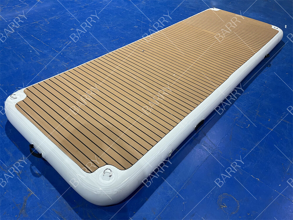 Estação de atracação de estacionamento de embarcações inflável Dock inflável para jet ski/iate/barco