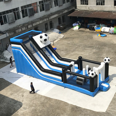 Casa combinado inflável do salto do obstáculo dos esportes da corrediça de encerado para adultos e crianças