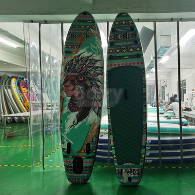 Tela Paddleboard Standup inflável do ponto da gota para a única pessoa